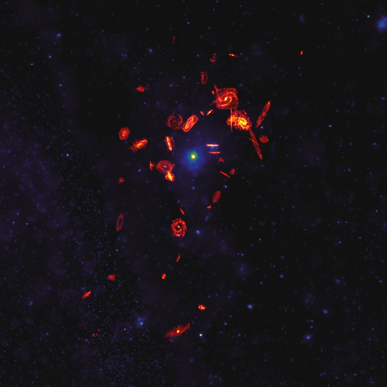 The VERTICO view of star forming gas in the Virgo Cluster